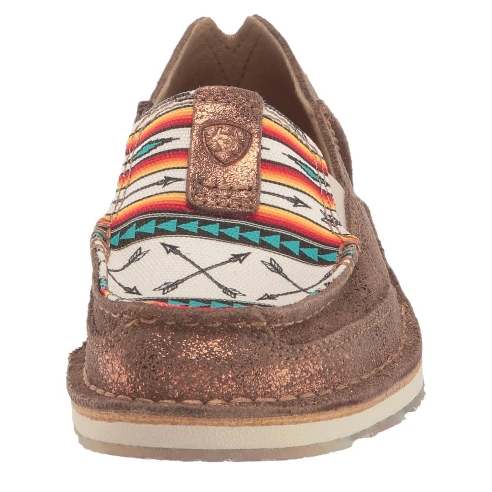 Ariat Women's Cruiser Aztec Arrow Rose Gold Loafer SZ: 7.5 NWOT